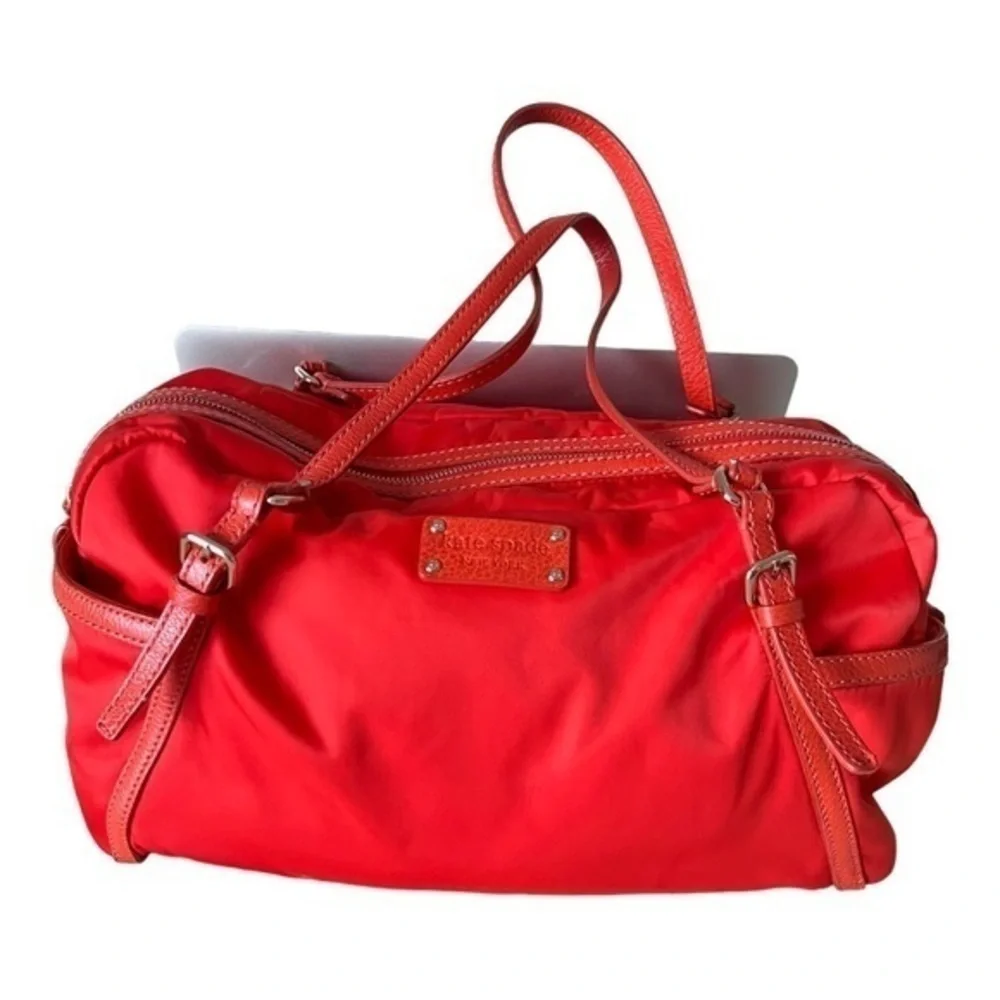 Kate Spade Authentic Simone Union Square Seasonal Coral Bag - Picture 7 of 10